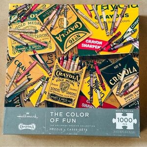 Hallmark Crayola The Color of Fun Puzzle - Multicolor